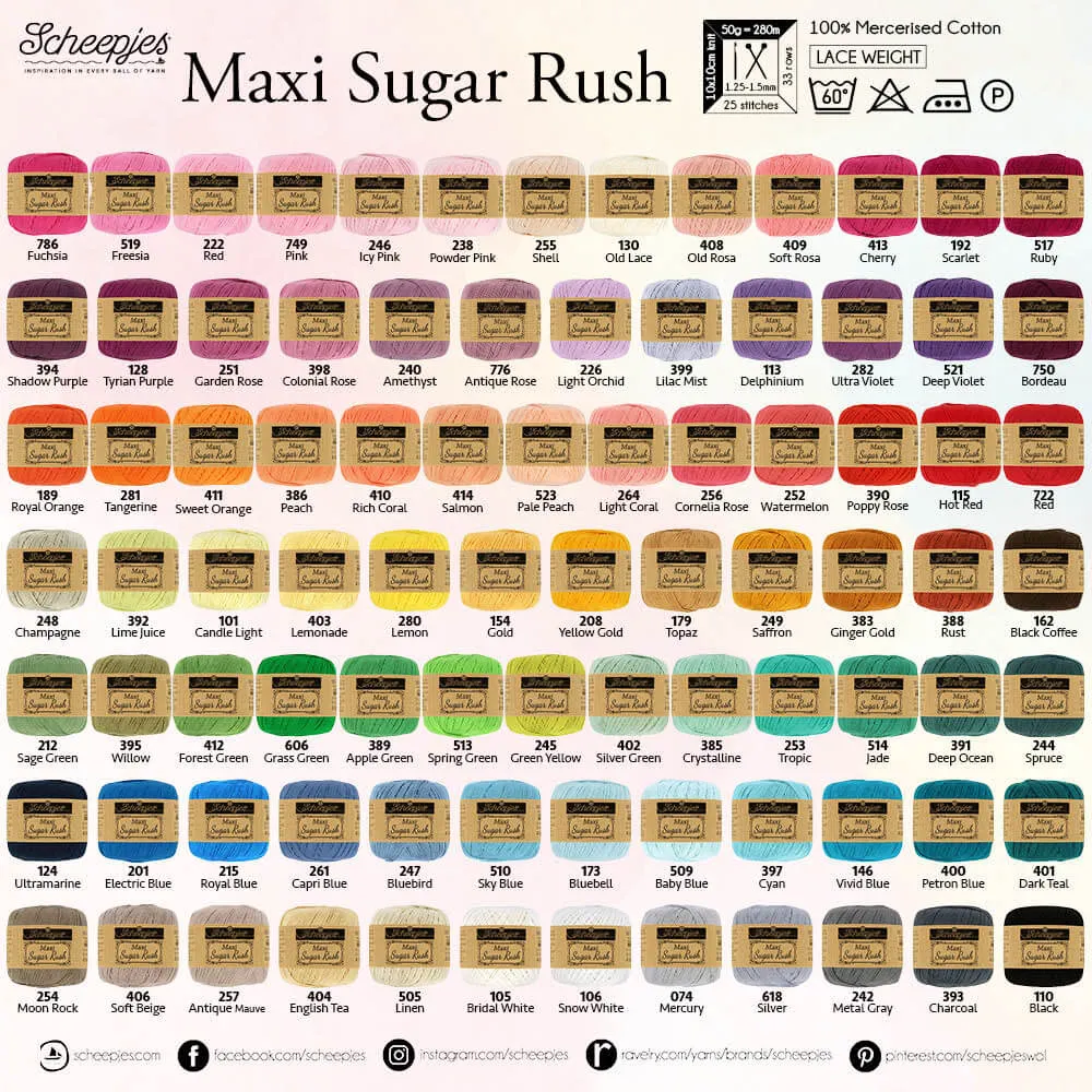 Maxi sugar rush (sr 101 candle light)