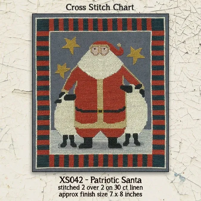 Patriotic Santa